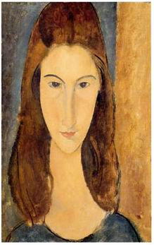portret Jeanne Hebuterne